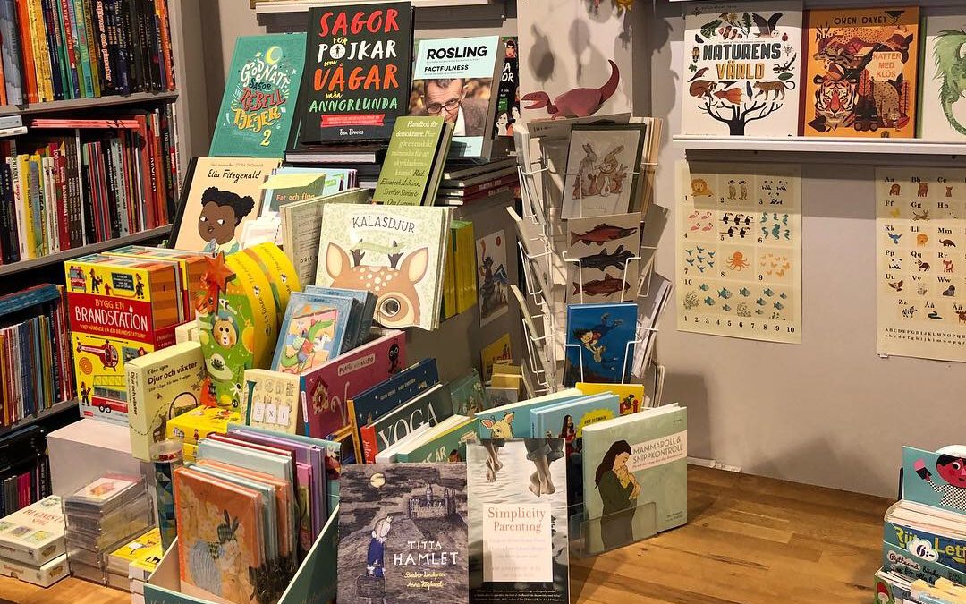 Barnbokhandeln Bokbok – en av våra återförsäljare.